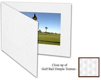 Golf Ball Texture 6x4 Photo Folders (25 Pack)