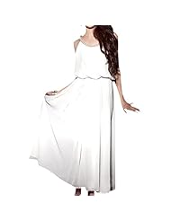 Sleeveless Scoop Neck Elasticized   Waistline Chiffon/Polyester Cocktail Floor Length Full Length  Party Dress  With Pearls