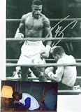 TERRY NORRIS AUTOGRAPHED 8X10 BOXING PHOTO DROPS SUGAR RAY LEONARD (BOXING)