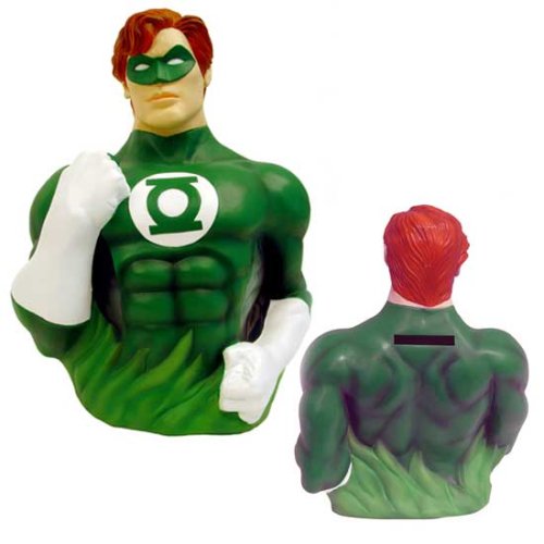 Childrens Toyshop  Toys : Green Lantern Bust Bank