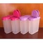 Tupperware Large Spice Containers Set of 4 Rare