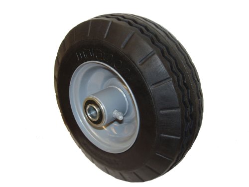 Marathon Industries 00026 2.80/2-1/2 to 4-Inch, 8-Inch Diameter Flat Free Tire on Rim