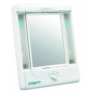 4 Light Settings Mirror by Conair Illumina