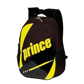 Prince 2009 Team Tennis Racquet Backpack - Black/Yellow