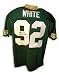 Reggie White Autographed/Hand Signed Custom Green Jersey with 'Minister of Defense' Inscription