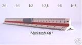 Eigenschaften KOH-I-NOOR Maschinenbau 601 / Maßstab, Dreikantlineal, Lineal Maschinenbau 601