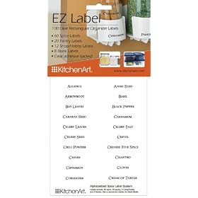 Buy Fox Run KitchenArt 17101 EZ Spice Labels, Set of 82