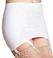 Firm Control Floral Lace Traditional Pull On Girdle