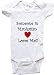 SOMEONE IN MANHATTAN LOVES ME - MANHATTAN BABY - City Series - White, Blue or Pink Onesie / Baby T-shirt