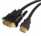 Cables Unlimited PCM-2296-06 HDMI to DVI D Cable, 6 feet