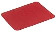 Entertaining with Caspari Set of 12 Crepe Placemats, Brick Red