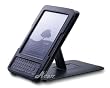 Acase Genuine Leather Flip Case for Kindle 3 with Multiple Position Stand (Black)