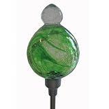 Allsop 29873 Firefly Garden Solar Stake Green Finial Kraft