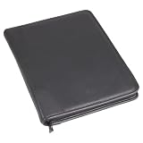 SOLO Leather Zip-Around Bifold Padfolio