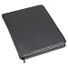 SOLO Leather Zip-Around Bifold Padfolio (Black )
