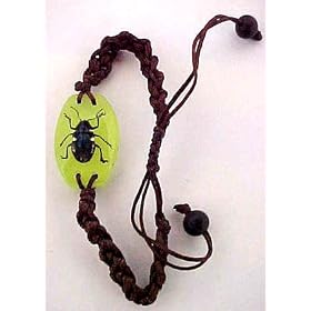 Large Rose Chafer Beetle Glowing Bracelet Bug Insect