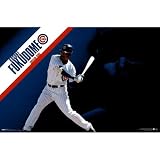 Chicago Cubs Star Fukudome MLB Art Poster Print 22x34