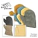 Black Stallion WVC1R 36oz. Vertex With Wire Mesh Jumbo Cover Mitts - Unlined