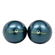 Natural Fitness Pair Soft Weighted Balls Pair, 6-Pounds Each (Ocean)