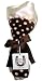 Max Daniel Baby Security Blanket - Chocolate/Blush Dot