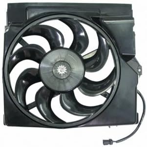 92-95 BMW E36 3-SERIES (L4): 320I, 325I / 93-99 BMW E36 3-SERIES (V6): 318I, 323I, 328I, M3 AC CONDENSER COOLING FAN (W/ SHROUD, W/ MOTOR) (NEW MODEL) 94 96 97 98 1992 1993 1994 1995 1996 1997 1998 1999