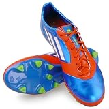 「アディダス(adidas) アディゼロ F50 TRX FG　ブルー×ホワイト　アディダス サッカースパイク 26.5」の画像