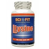 Scifit L-Lysine Capsules, 500 mg, 100-Count Bottle (Pack of 3)