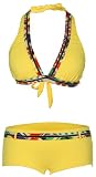 SEVEN7 Boy Short Halter Bikini