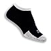 Thor-Lo T1CCU Women's Tennis Micro-Mini Socks - Black/Light Grey - 1 pair