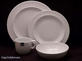Denby White Trace Dinnerware Place Setting 4-pc.
