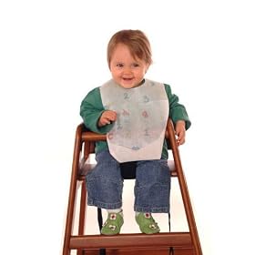 Classy Kid Keep Me Clean Disposable Bib - Pack of 20