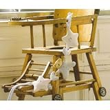 Blue Baby Stroller Toys Highchair Baby Rattle Toy. Moons and Stars Collection.