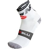 Castelli Garmin-Cervelo 9 Cycling Sock Black, S/M
