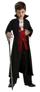 Rubies Costume Co Men's Vampire Theatrical Quality Grand Heritage Costume Black/Purple One Size
