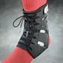 Swede-O Tarsal Lok Ankle Brace with built-in stabilizer, Black, Large