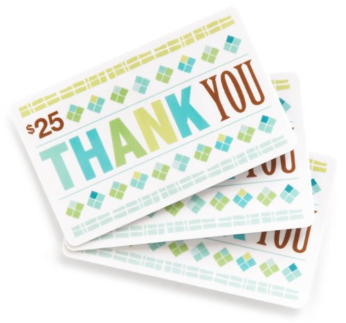 Amazon.com $25 Gift Cards  3pack (Thank You) Picture