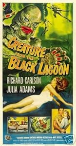 CREATURE FROM THE BLACK LAGOON MOVIE POSTER Vintage 3