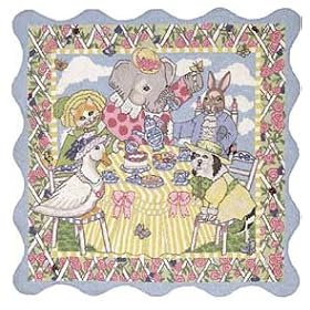 Kelly Rightsell Mimi's Tea Party Rug by Kelly Rightsell
