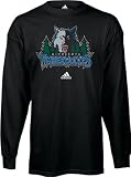 Minnesota Timberwolves adidas Primary Logo Long Sleeve T-Shirt