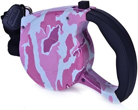 Pet Dog Automatic Retractable Tape Leash Lead 5M Nylon Training Extendable Puppy Traction Rope