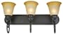 Yosemite Home Decor 93893VB Royal Arches 24.25-Inch 3-Light Bathroom Vanity, Venetian Bronze