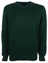 Ralph Lauren Mens Sweater Cotton Crew Neck Green