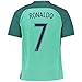 Soccer Kids 2016-2017 Portugal Away Football Soccer Kits Jersey Short Sleeve & Shorts & Socks & Key Chain 3-14 Years (RONALDO 7, 11-12 years )