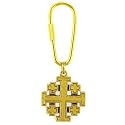 Jerusalem Cross Key Ring