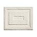 InterDesign Microfiber Spa Bathroom Accent Rug, 21 x 17, Natural