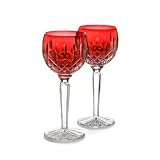 WATERFORD CRYSTAL LISMORE CRIMSON HOCK WINES