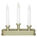 LED 3 Light Candolier - Champagne