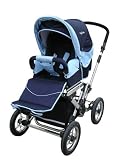 Award Winning Englacha I Lany Navy/Light Blue Stroller