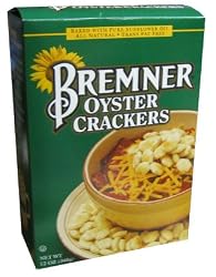Bremner Oyster Crackers, 12-Ounce Boxes (Pack of 12)