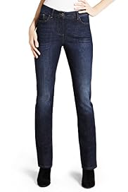 Petite Body Shape Denim Eva Straight Leg Jeans